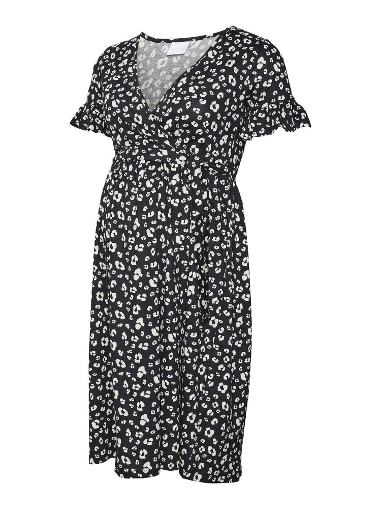 Hazela Tess Kjole Black Xl Fra Mamalicious - 5715507404835
