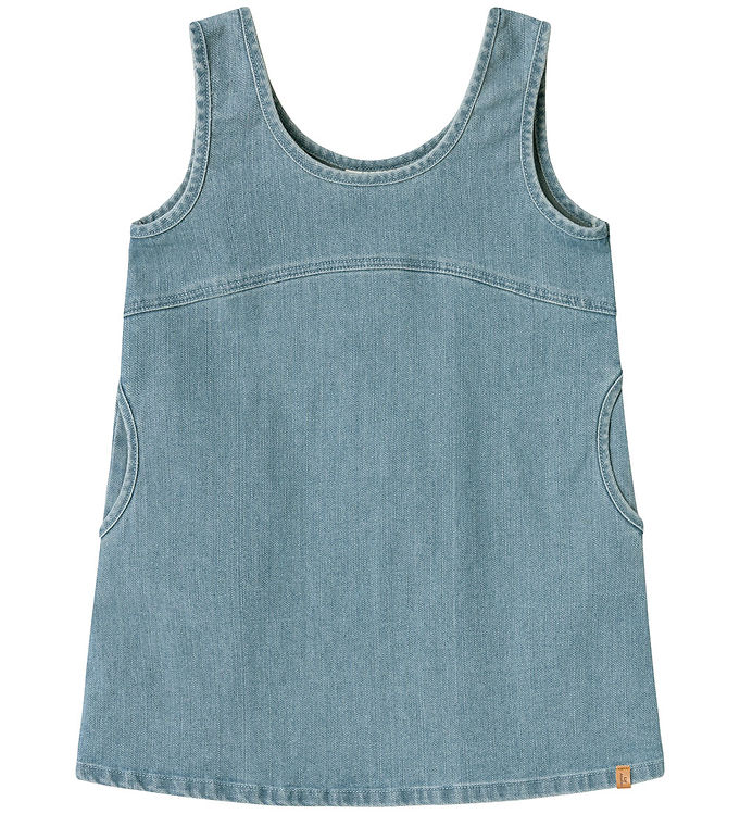 Kjole Nmfokaja Mørkeblå Denim fra Lil Atelier