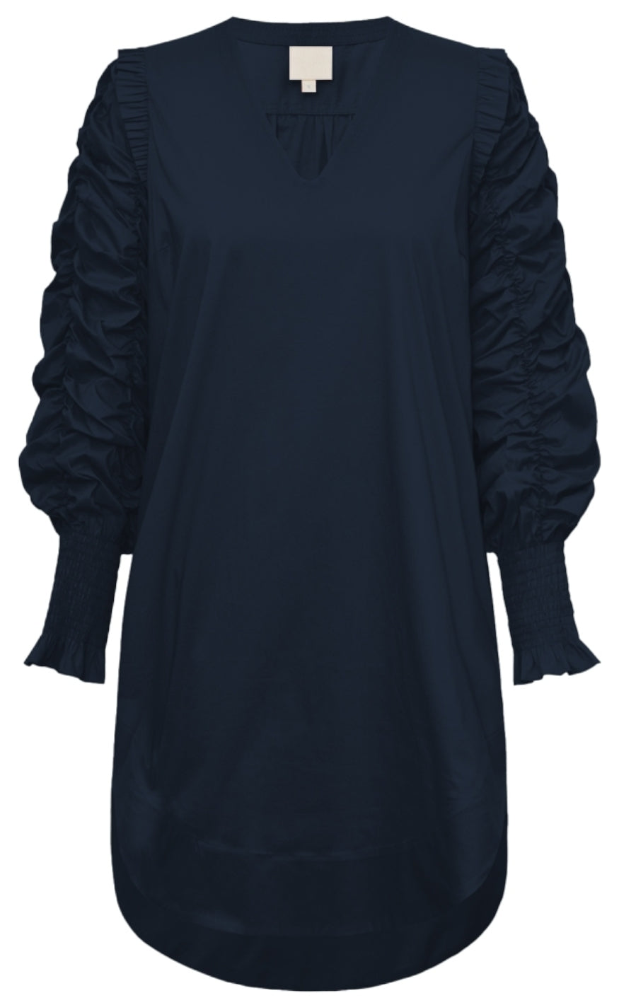 Kjole Malena Dark Navy Fra Gossia - 5715195096817