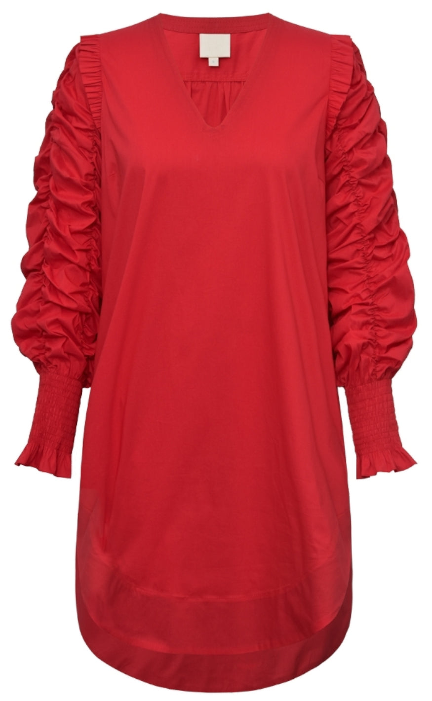 Kjole Malena Red Fra Gossia - 5715195096763