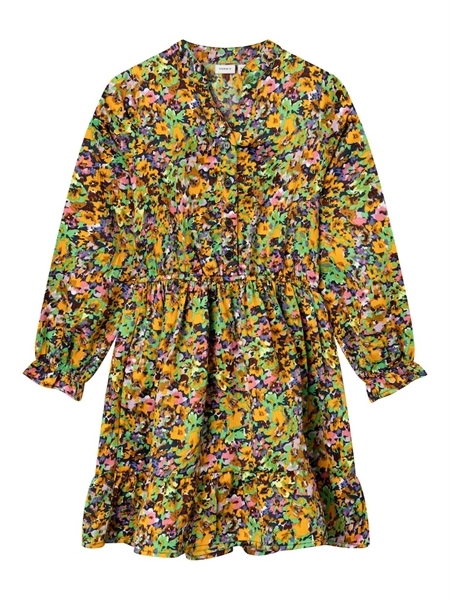 Name It Blomster Kjole Siria Irish Green Fra Name It - 5715428455527
