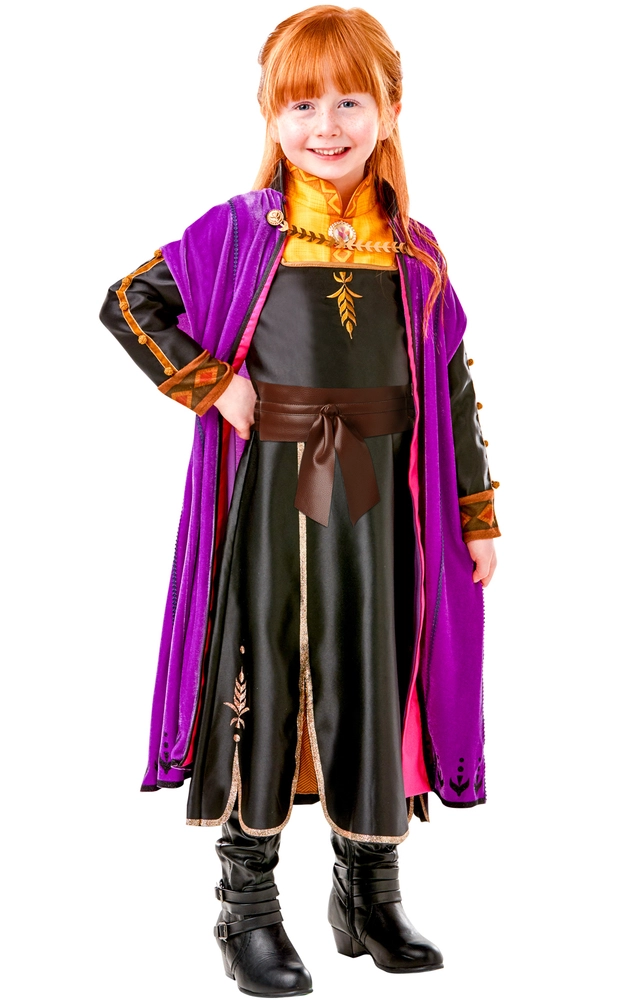 Anna Kjole Str 7 8 år Fra Disney - 0883028387724
