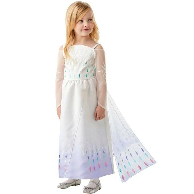 Elsa Kjole Str 9 10 år Fra Disney - 0883028407293