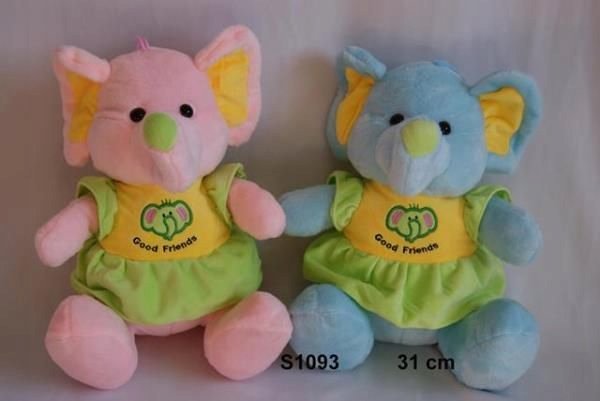 Elefantmaskot I Sunday Kjole Mix Pris Pr 1 Stk Fra Sundaya - 5904073130204
