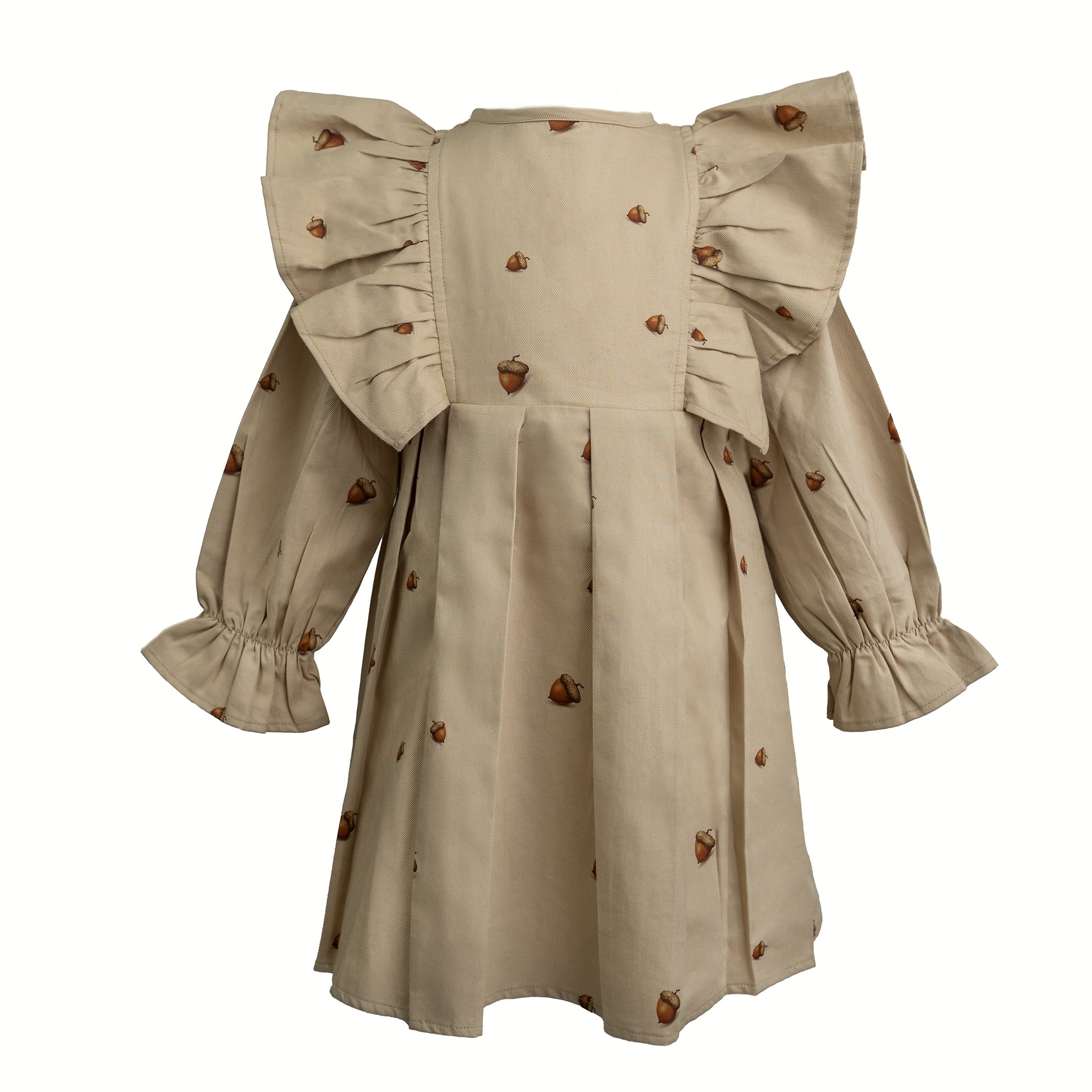 Agern Kjole Cream 92 Fra Hanevild - 5740029004461