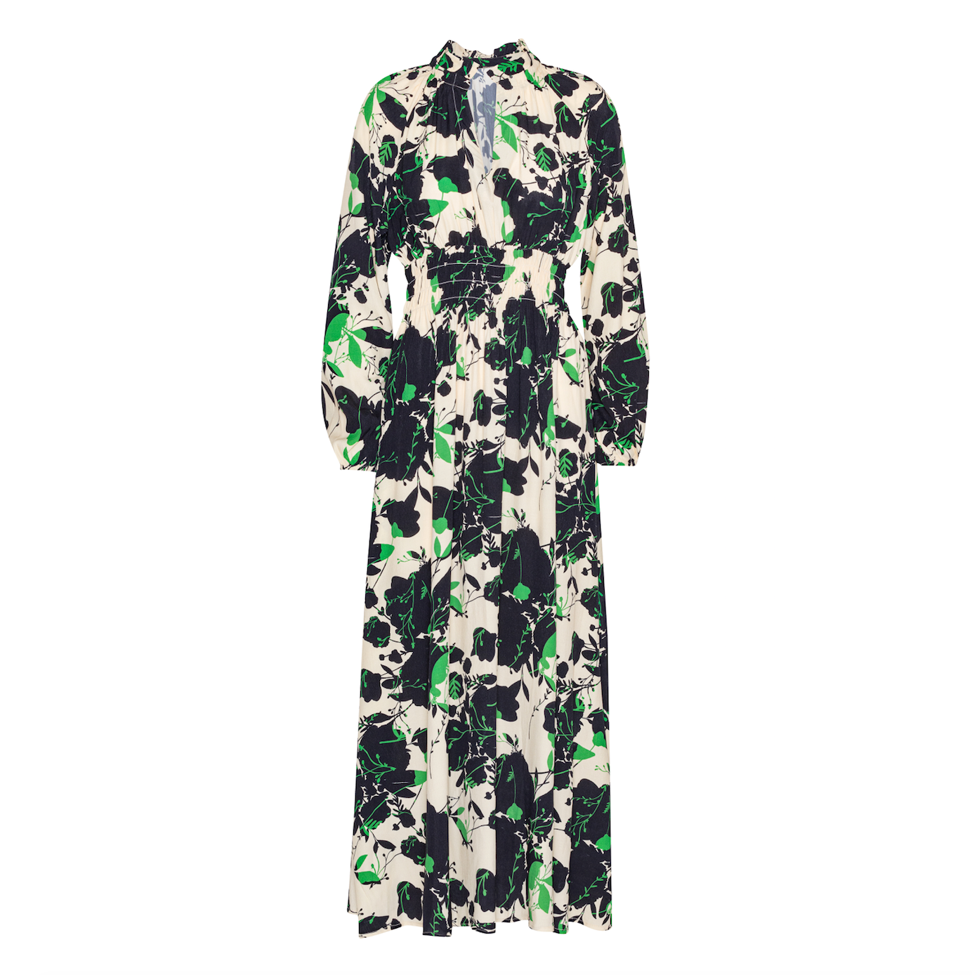 Monocrome Maxi Kjole Fra Bella Ballou - 5710882240441