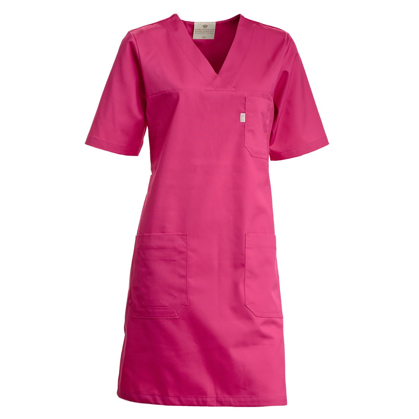 Nybo Dame Charisma Kjole Taljeret Knælængde 3xl Fra Nybo Workwear - 5711047457683