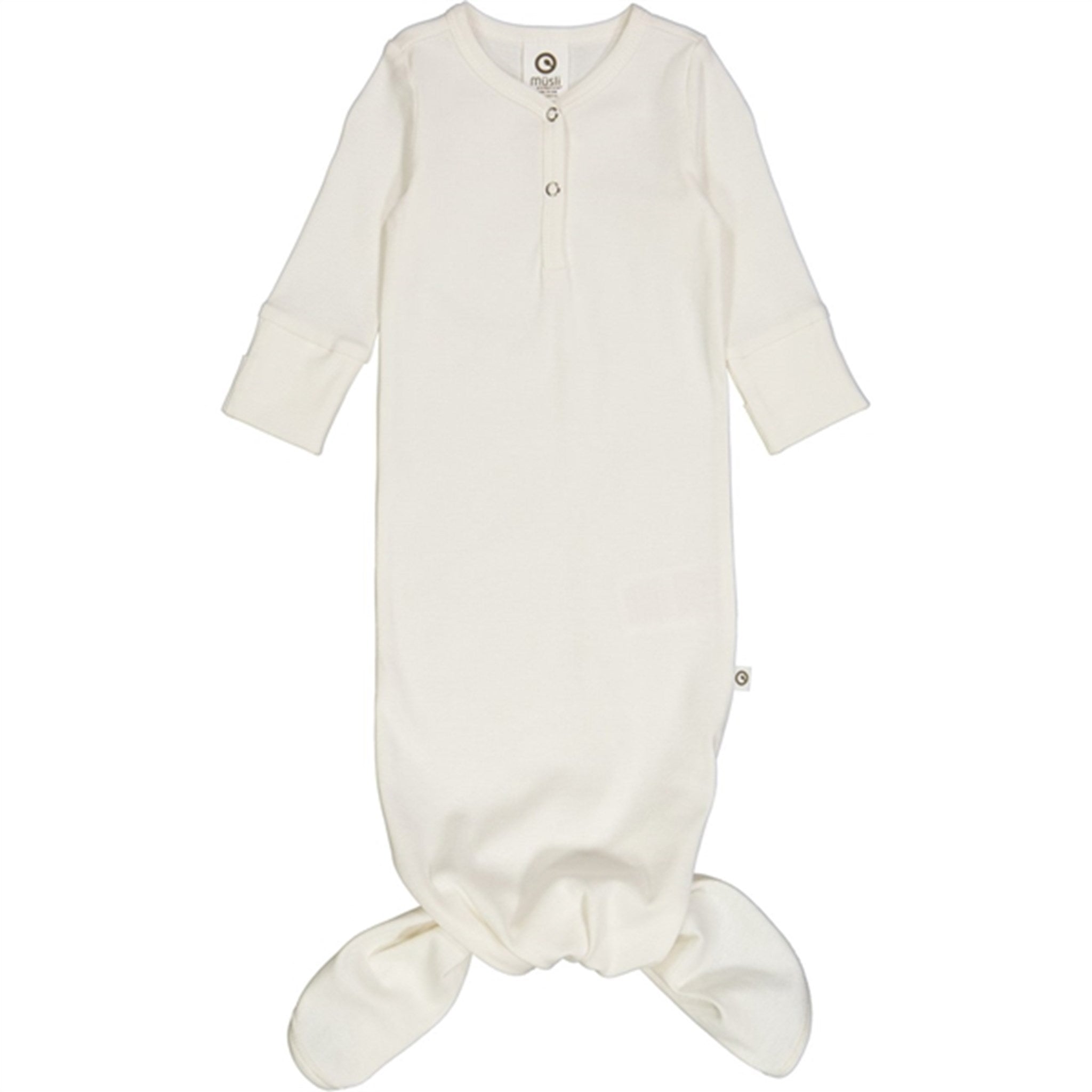 Balsam Cream Rib Knot Kjole Str 50 Fra Müsli - 5714139512338