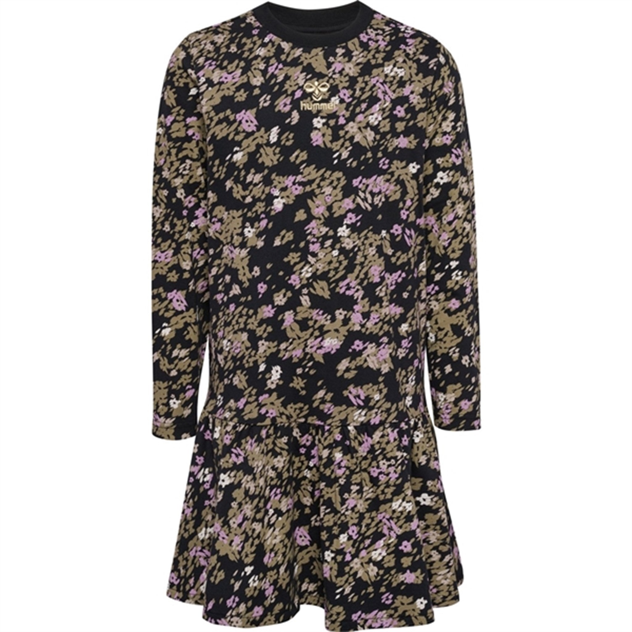 Black Elva Kjole Str 140 Fra Hummel - 5700499706654