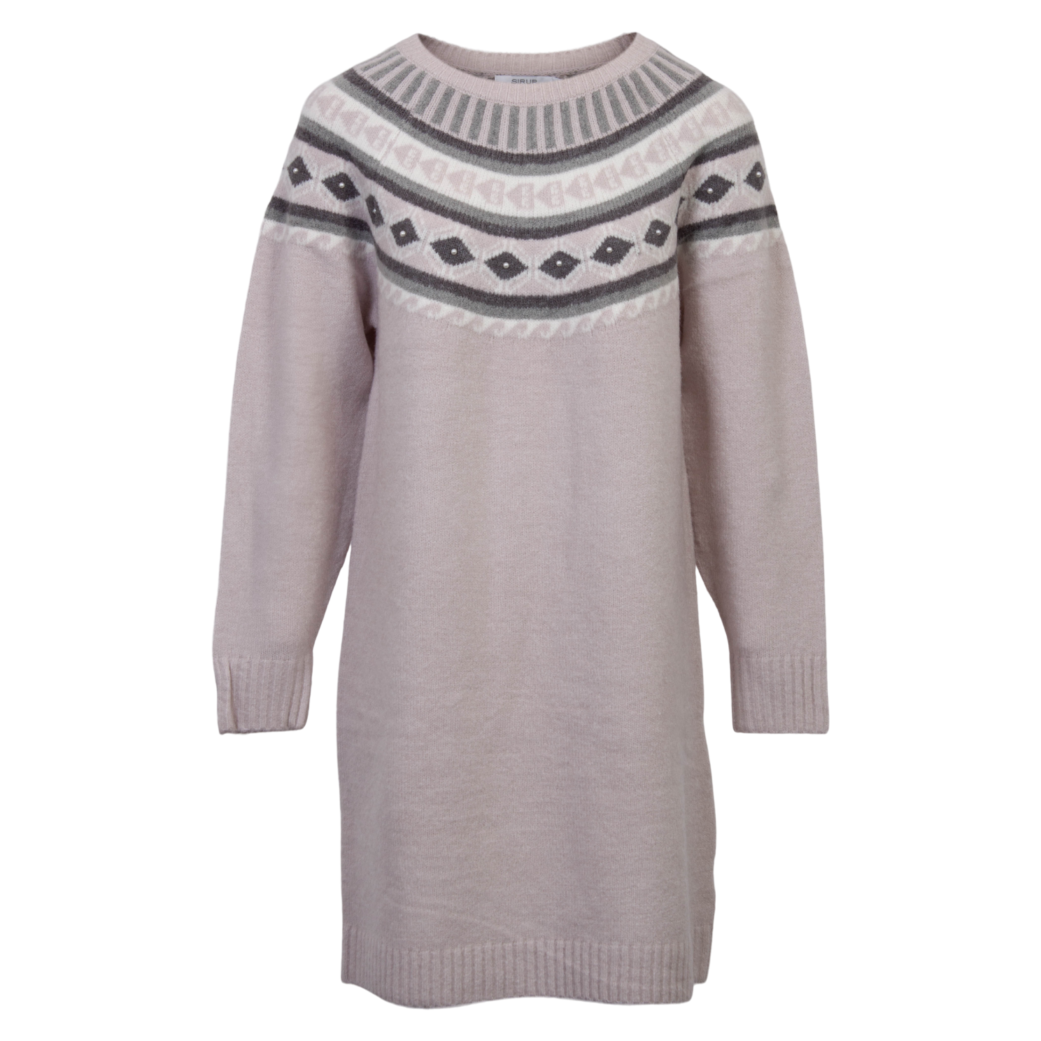 Perla Knit Dame Kjole M Fra Sirup - 5757151085817