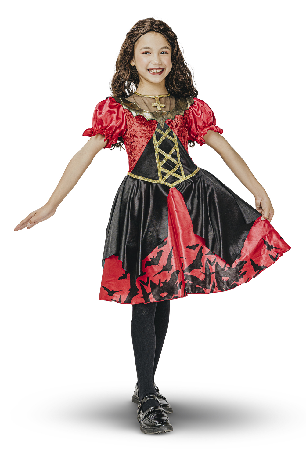 Vampyrinde Kjole 160 Cm Fra Rio - 5701719428530