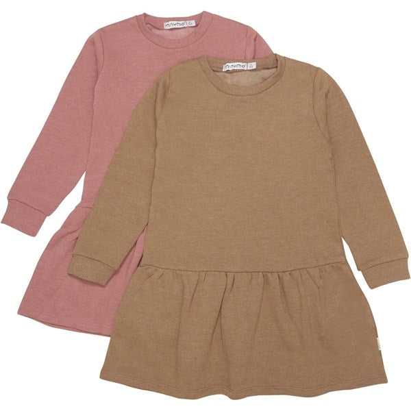Canyon Rose Sweat Kjole 2 Pak Str 116 Fra Minymo - 5714625441548