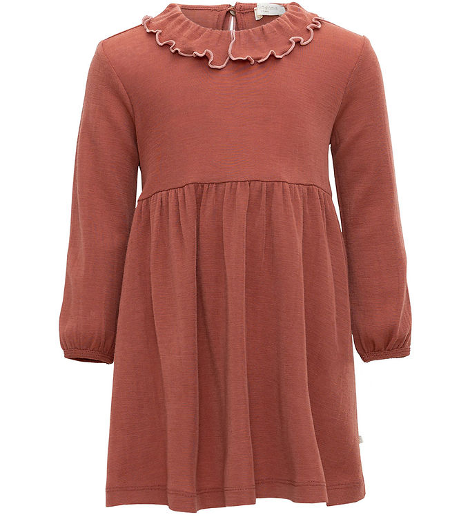 Kjole Uld Artistic Autumn Blush Fra Minimalisma - 4251895995315