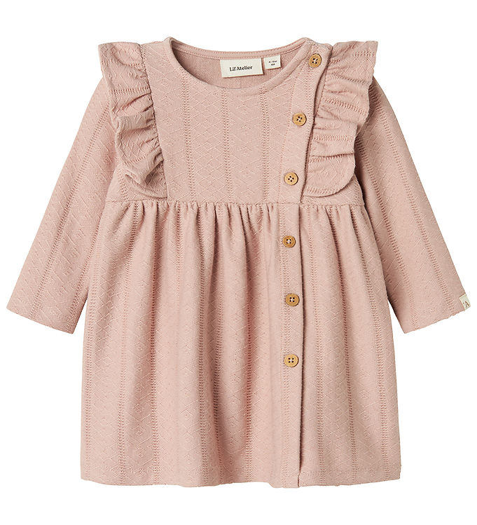 Kjole Nbfominas Shadow Grey Fra Lil Atelier - 5715601746114
