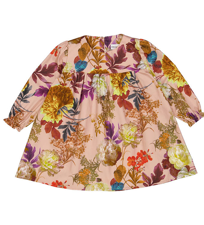 Kjole Dusty Rose M Blomster Fra Christina Rohde - 5712692154675