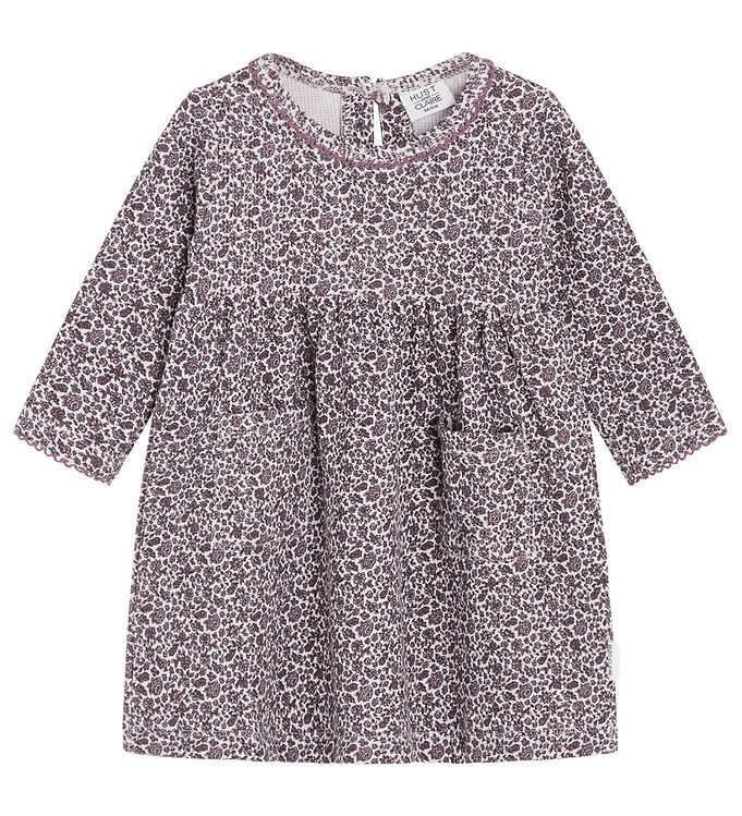 Kjole Vaflet Dilay Gray Lilac M Blomster Fra Hust And Claire - 5711136488611