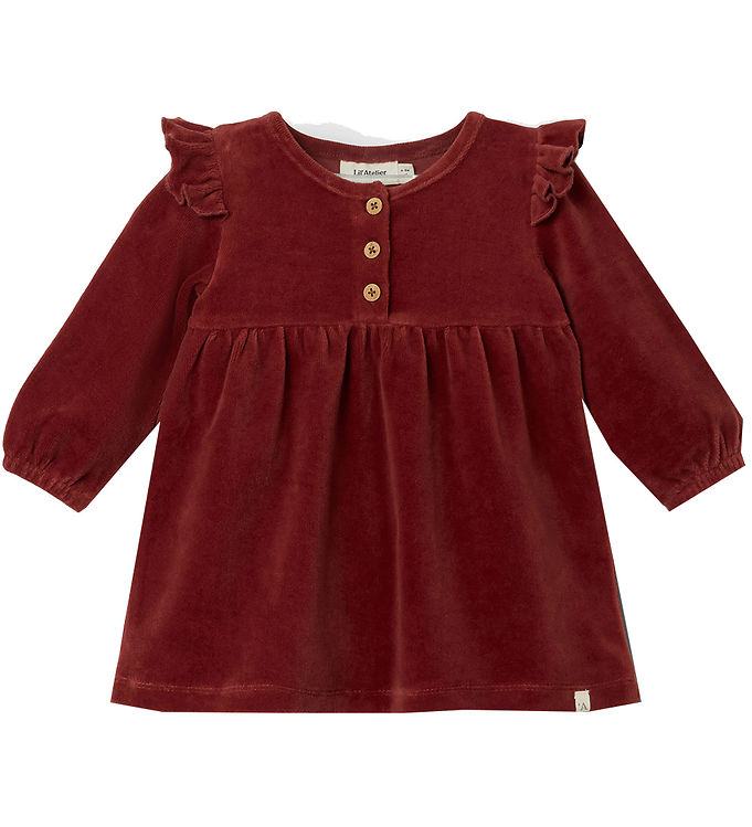 Kjole Nbfsaga Spiced Apple Fra Lil Atelier - 5715672159066