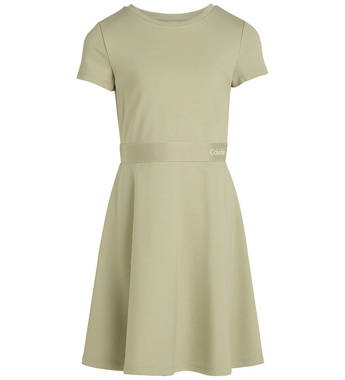 Kjole Logo Tape Misty Vale Fra Calvin Klein - 8721107014401