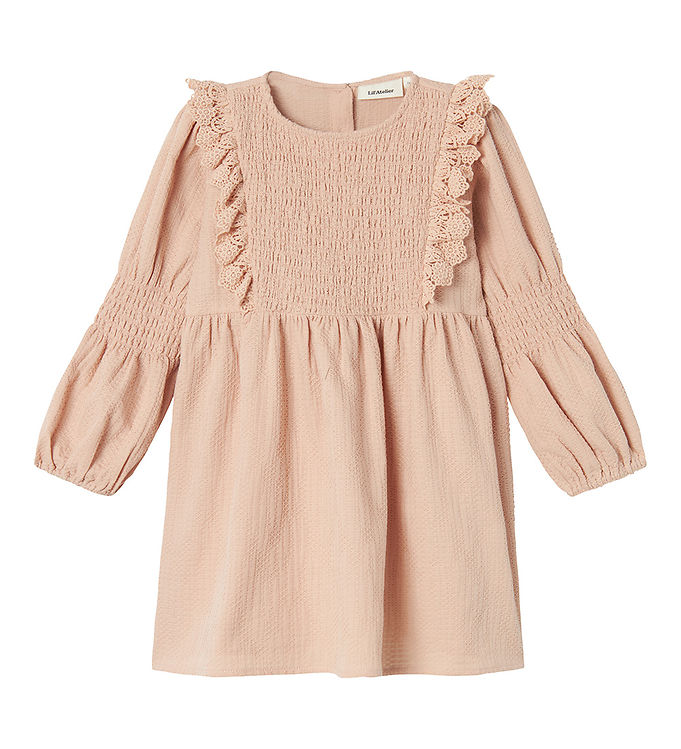 Kjole Nmfrosita Rugby Tan Fra Lil Atelier - 5715607211357