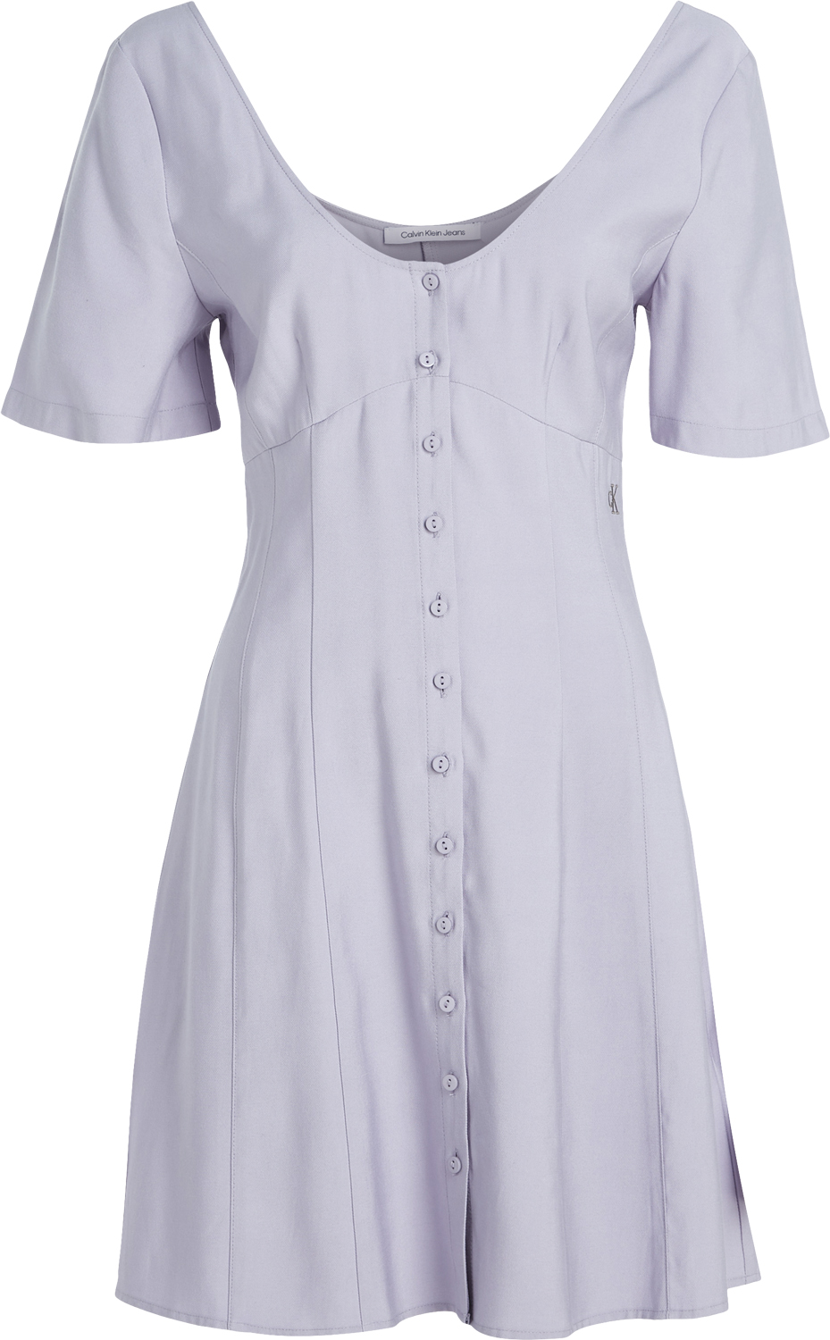 Button Down Dress Fra Calvin Klein - 8720107953031