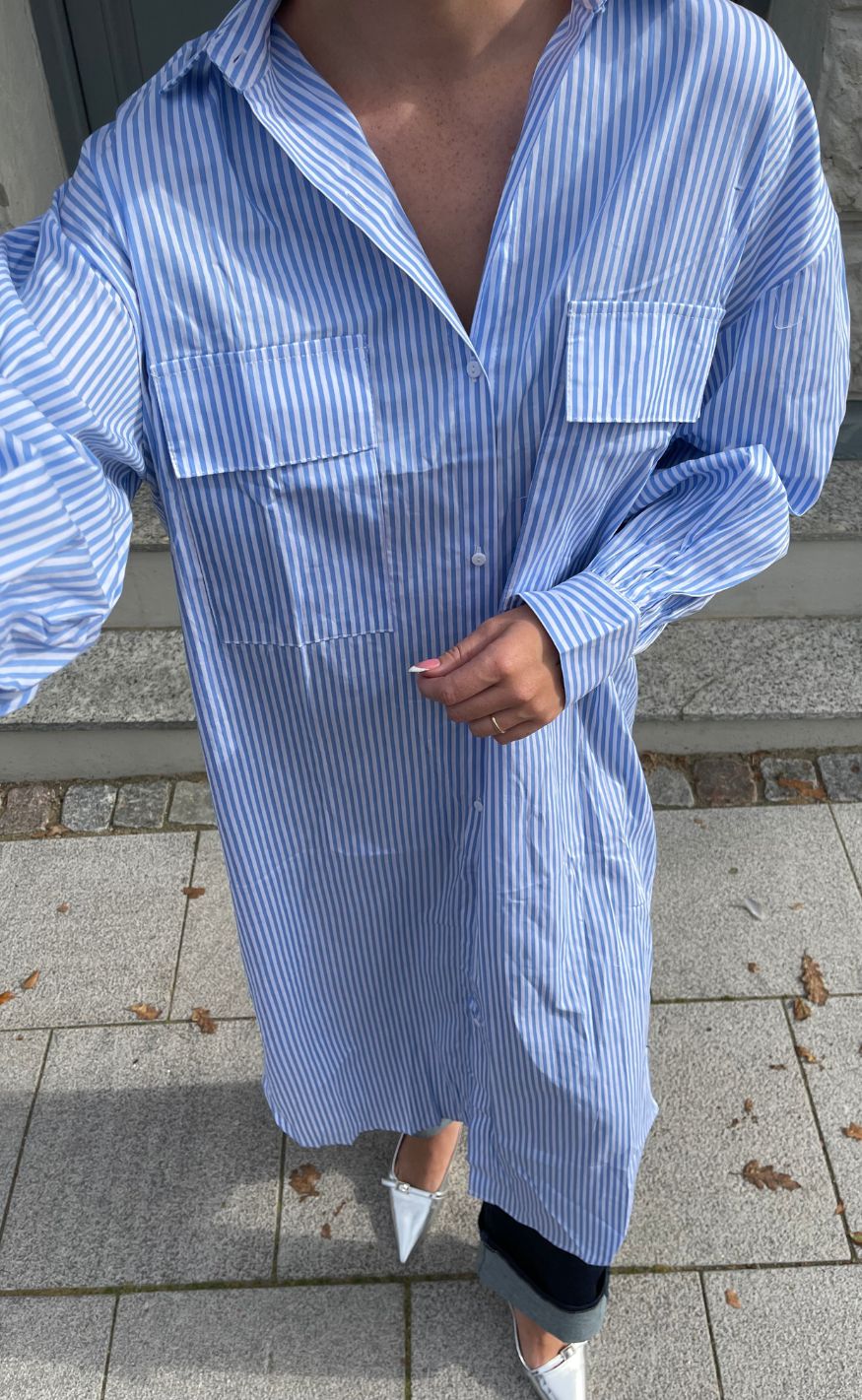 Kjole Frida Blue Fra Chosen - 65427023