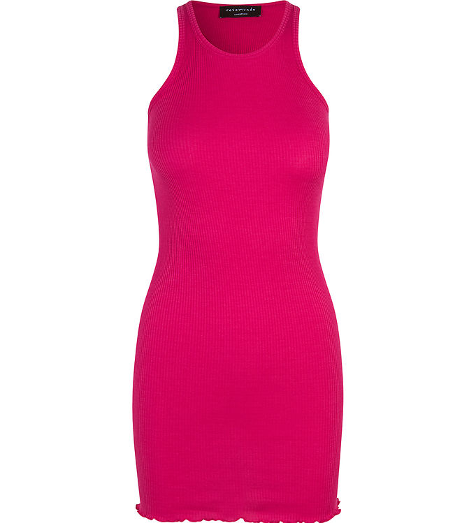 Kjole Rib Pink Berry Fra Rosemunde - 5714660872574