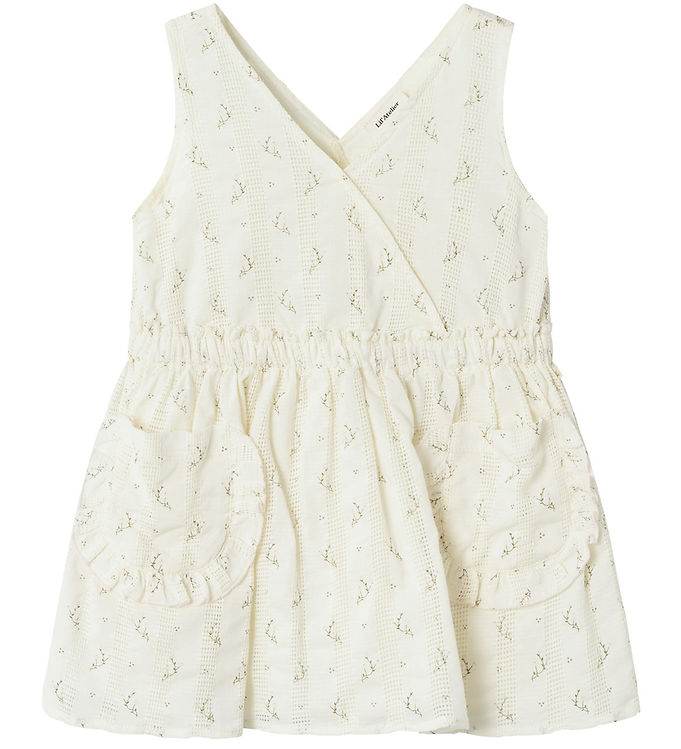Kjole Nmfjinna Coconut Milk M Blomster Fra Lil Atelier - 5715511920680