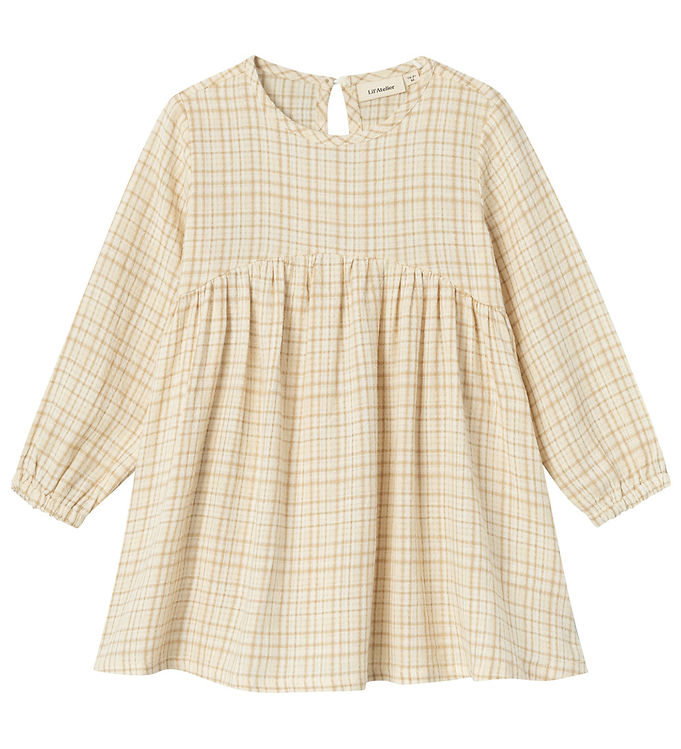Kjole L æ Nmfkaley Lemon Icing Fra Lil Atelier - 5715517461477