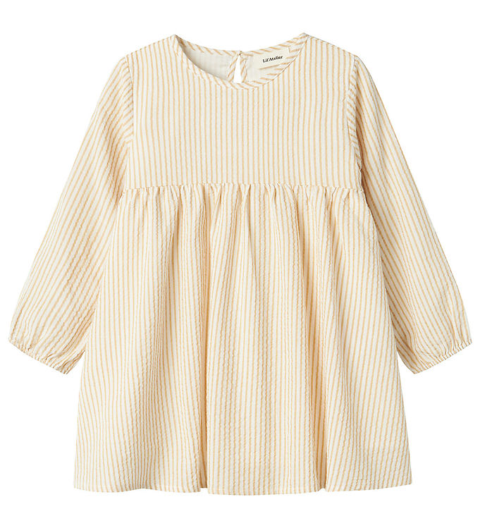 Kjole Nmflino Coconut Milk Taos Taupe Fra Lil Atelier - 5715670613652