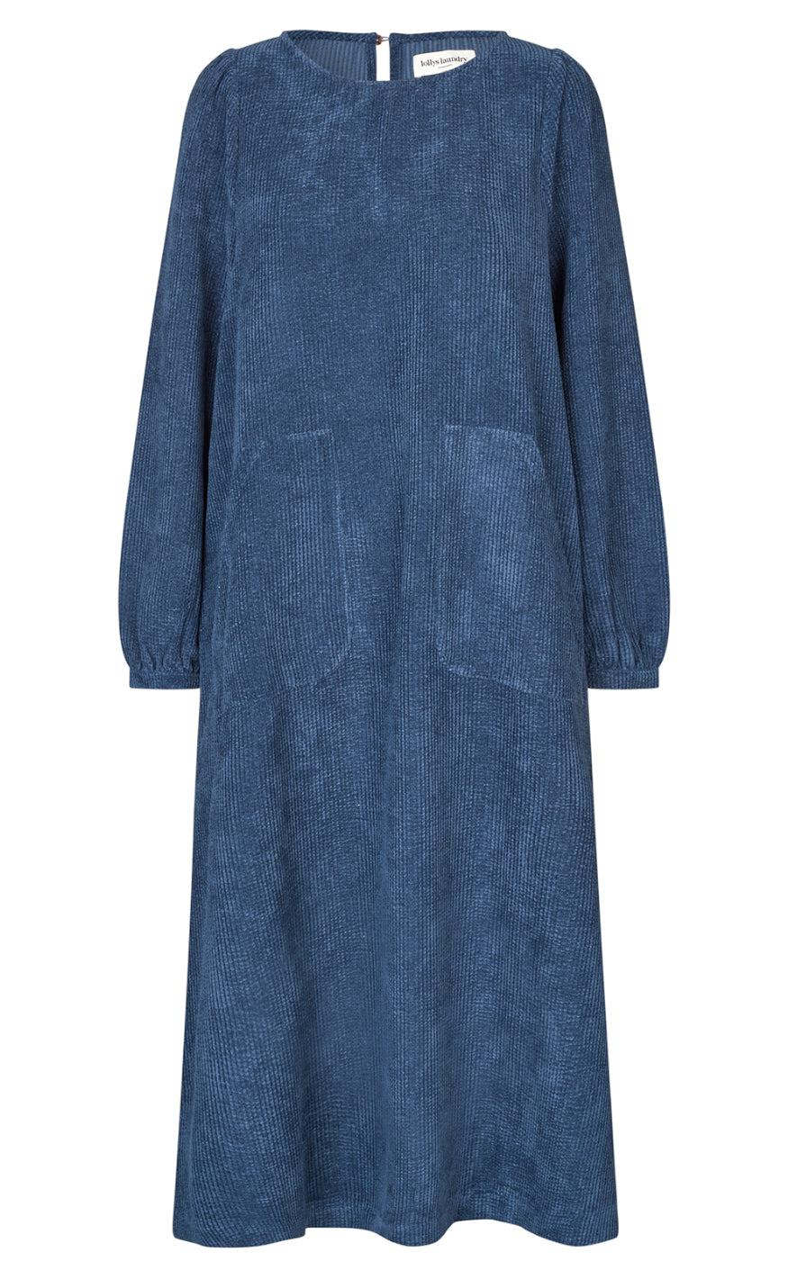 Lolly Laundry Kjole Lucas Dark Blue Fra Lollys Laundry - 5712793345019