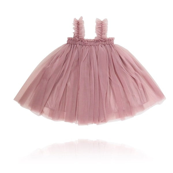 Tutu Kjole Beach Cover Up Ballet Mauve Str M 6 8 år Fra Dolly By Le Petit Tom - 97893680