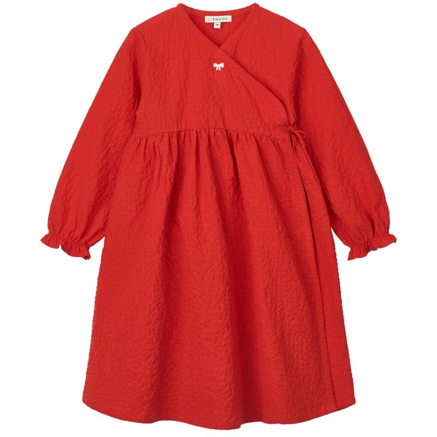Apple Red Cleo Kjole Str 128 Fra Liewood - 5715493398378
