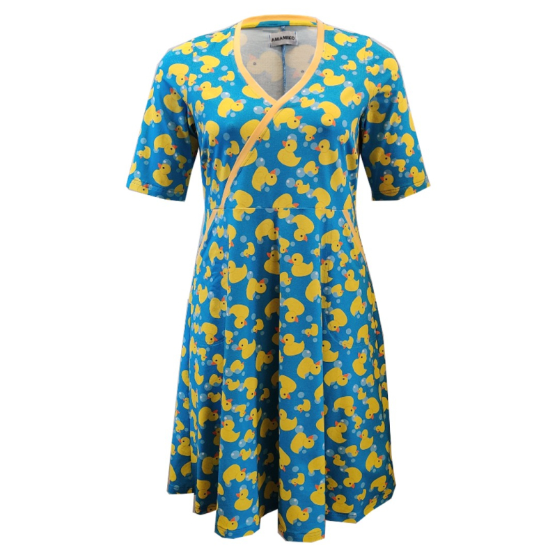 Plus Size Kjole - Bika Rubber Duck