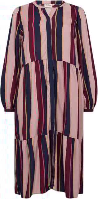 Curvy Wajosephine 4 Kjole Navy Blå Fra Wasabiconcept - 5715494699689
